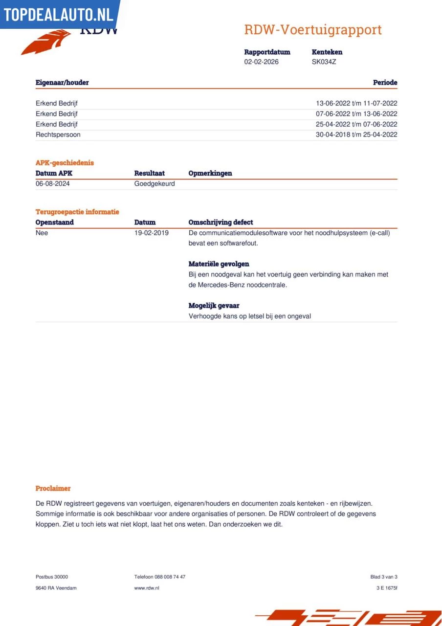 Hoofdafbeelding Mercedes-Benz A-Klasse