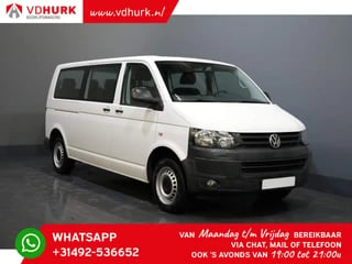 Volkswagen Transporter Kombi 2.0 TDI 140 pk DSG Aut. L2 € 24.132,- Incl. BTW/ BPM Vrij Combi/ Kombi/ 9 Persoons/ 9 P/ Airco/ Cruise