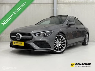 Mercedes CLA-klasse 200 AMG Panodak Wide Screen Navi Carplay Sfeer Camera 19 inch