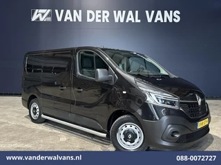 Renault Trafic 2.0 dCi 120pk L1H1 Facelift LED Euro6 Airco | Navigatie | Sidebars | Cruisecontrol parkeersensoren, bijrijdersbank
