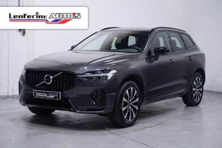 Volvo XC60 B5 Plus Dark navigatie full-led 19"LMV wegklapbare haak elektrische achterklep stuurverwarming apple-carplay comfortstoelen voor met memory lederen bekleding stoelverwarming camera lane-assist ACC DAB