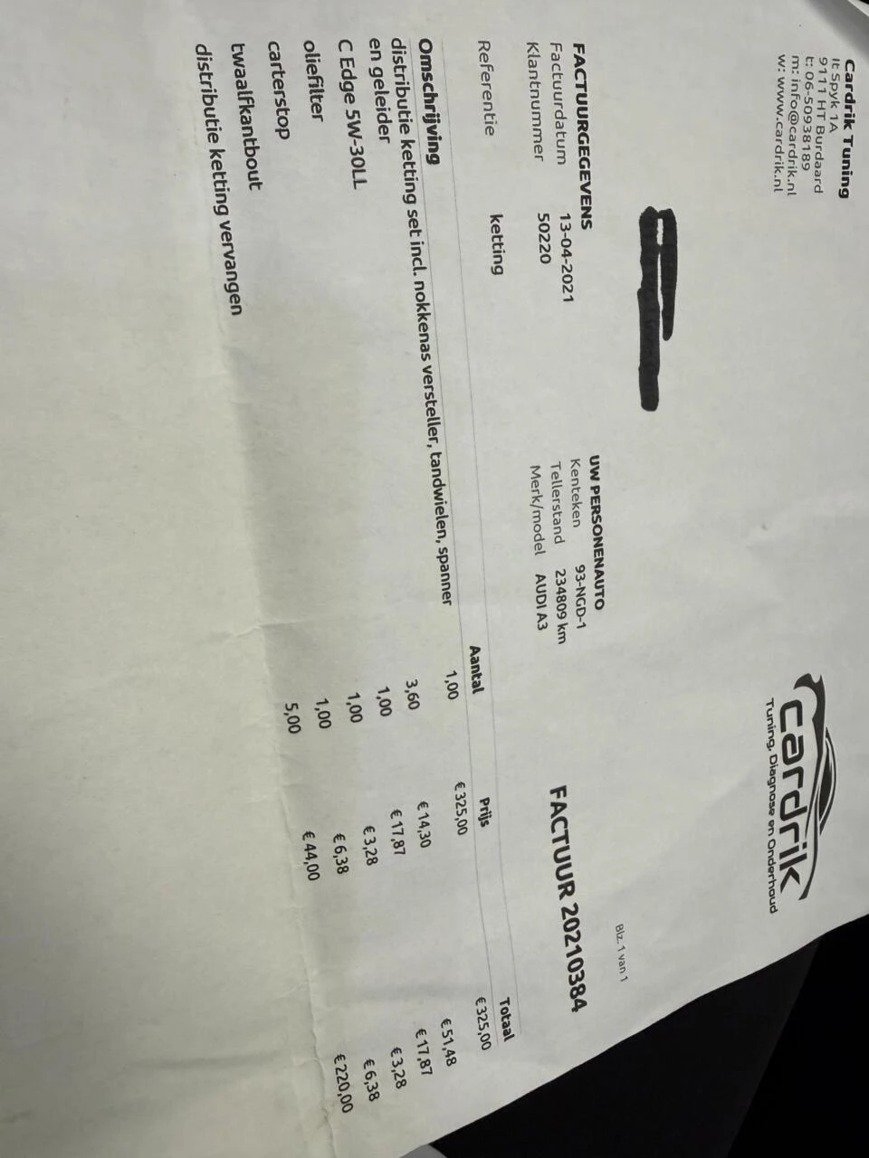 Hoofdafbeelding Audi A3