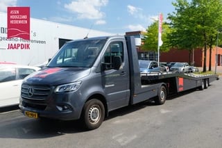 Mercedes-Benz Sprinter Tijhof BE Combinatie 516 2.2 CDI L 164 PK 2 EURO VI-D CLIMATE CONTROL / CRUISE / NAVIGATIE M-BUX / LUCHTGEVEERDE STOELEN / ELEKTRISCHE LIER + AFSTANDSBEDIENING / AUTOMATISCHE RIJPLATEN / LUCHTVERING / ELEKTRISCHE RAMEN / ELEKTRISCHE SPIEGELS /