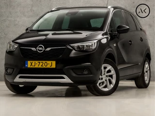 Opel Crossland X 1.2 Turbo Sport (APPLE CARPLAY, GROOT NAVI, 360 CAMERA, STOELVERWARMING, LEDER, SPORTSTOELEN, GETINT GLAS, CRUISE, NIEUWE APK, NIEUWSTAAT)