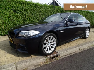 BMW 5 Serie 520I High ex. M-Pakket-Leer-Blth-Navi-Cruise-Pdc