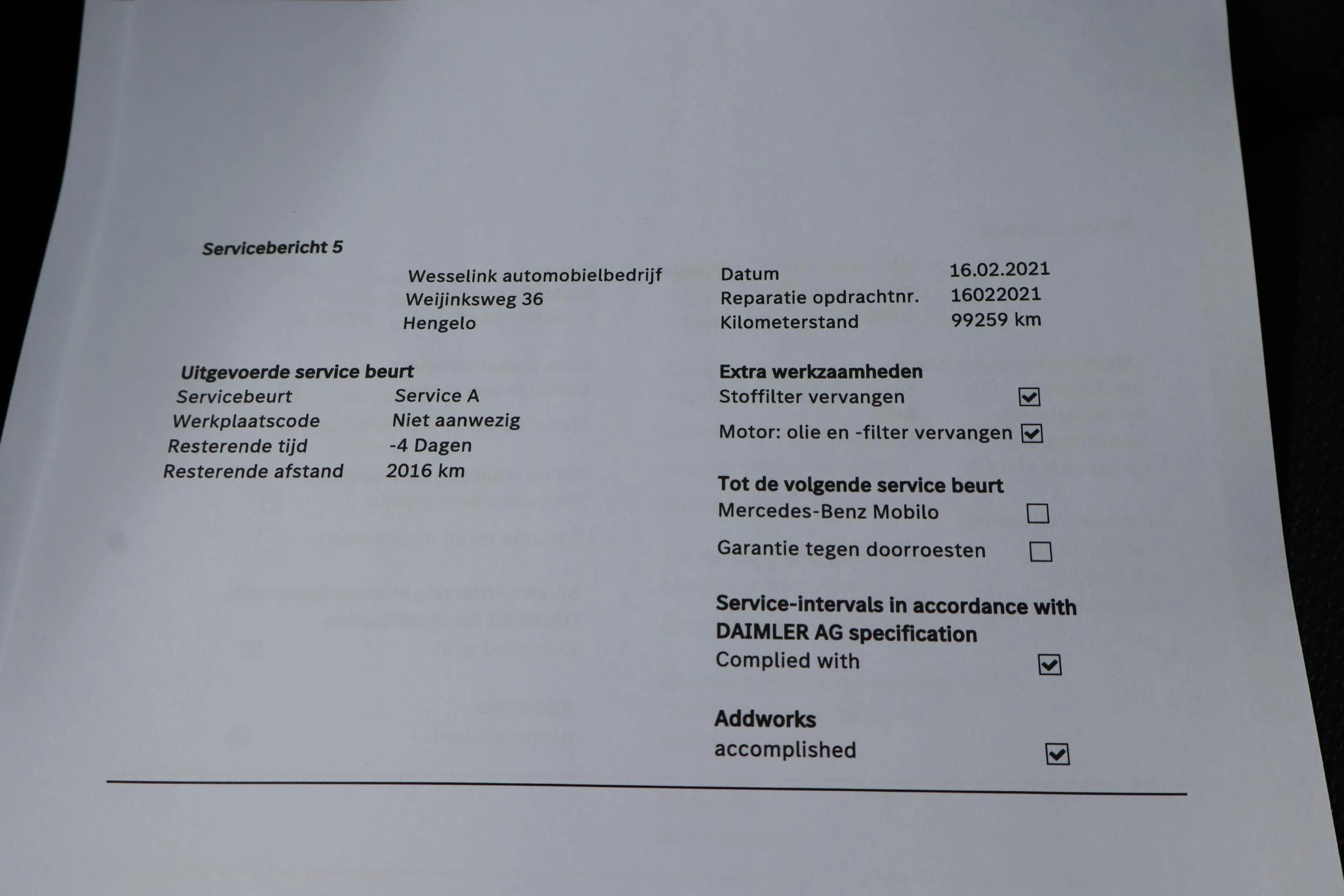Hoofdafbeelding Mercedes-Benz A-Klasse
