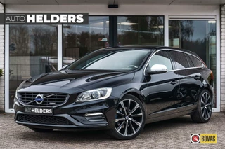 Hoofdafbeelding Volvo V60 Volvo V60 T4 R-Design 180PK Leder Trekhaak Bi-xenon 19'