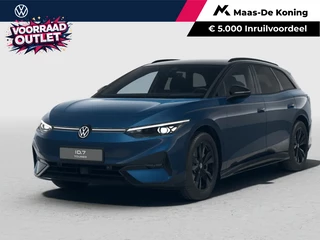 Hoofdafbeelding Volkswagen ID.7 Volkswagen ID.7 Pro Limited Edition 77 kWh accu 286 PK · Draadloze telefoonlader · 360 area view · Sfeerverlichting · Voorraad OUTLET · Prijs is inclusief inruilpremie ·
