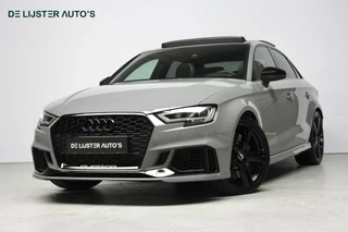 Hoofdafbeelding Audi RS3 Audi RS3 2.5 TFSI quattro Automaat 400 PK |PANORAMADAK, DEALER ONDERHOUDEN, 1e EIGENAAR, BLACK OPTIC, NARDO GREY|