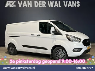 Ford Transit Custom 2.0 TDCI 131pk L2H1 Euro6 Airco | Apple Carplay | Android Auto | LED | Cruisecontrol Verwarmde voorruit, Stoelverwarming, Parkeersensoren Bijrijdersbank, 2800kg trekvermogen