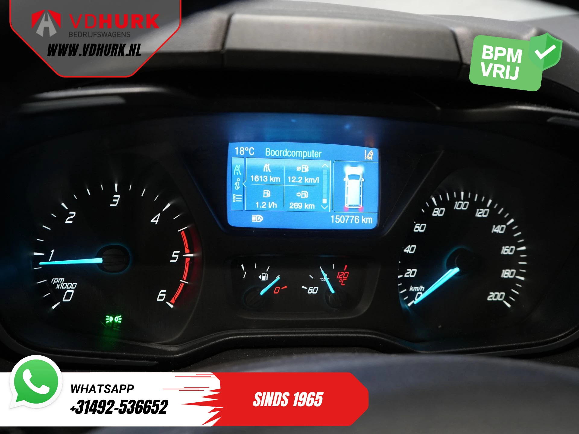 Hoofdafbeelding Ford Transit Custom