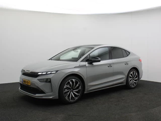 Hoofdafbeelding Škoda Enyaq Coupe Skoda Enyaq Coupé 60 Sportline 204pk Automaat Adaptive cruise control, Achteruitrijcamera, Panoramadak, Navigatie, Stuurwiel verwarmd, Stoelverwarming, LED matrix koplampen, Parkeersensoren