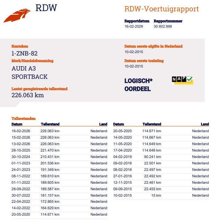 Hoofdafbeelding Audi A3