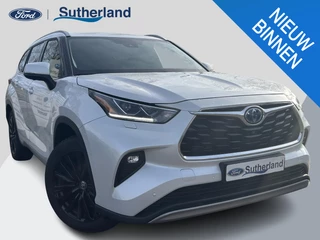 Toyota Highlander 2.5 AWD Hybrid Premium | 7p |  Panoramadak | 360 graden camera | Platinum Pearl White | Adaptieve cruisecontrol | JBL audio | Head up Display | Stoelverwarming | Achterbank verwarmd | SCI