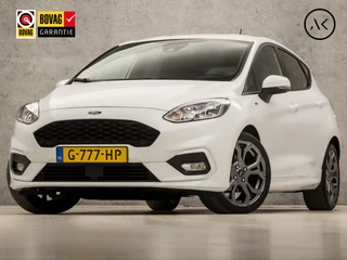 Ford Fiesta 1.0 EcoBoost ST-Line 100Pk (APPLE CARPLAY, GROOT NAVI, GETINT GLAS, LANE ASSIST, SPORTSTOELEN, LM VELGEN, CRUISE, NIEUWE APK, NIEUWSTAAT)