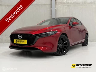 Mazda 3 2.0 e-SkyActiv-X M Hybrid 180 Luxury Leer Bose Navi Carplay 360 Camera 18 inch LED ACC