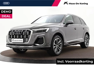 Hoofdafbeelding Audi Q7 Audi Q7 Pro Line Advanced 55 TFSI e 394 PK · Assist. pakket parking plus + tour + city · Comfortsleutel · Trekhaak · Stoelverwarming voor + achter · Stoelmassage + ventilatie