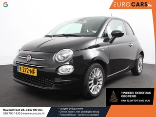 Fiat 500 1.2 Lounge | Navigatie | Lederen Interieur | Climate Control | Panoramadak | Parkeer sensoren