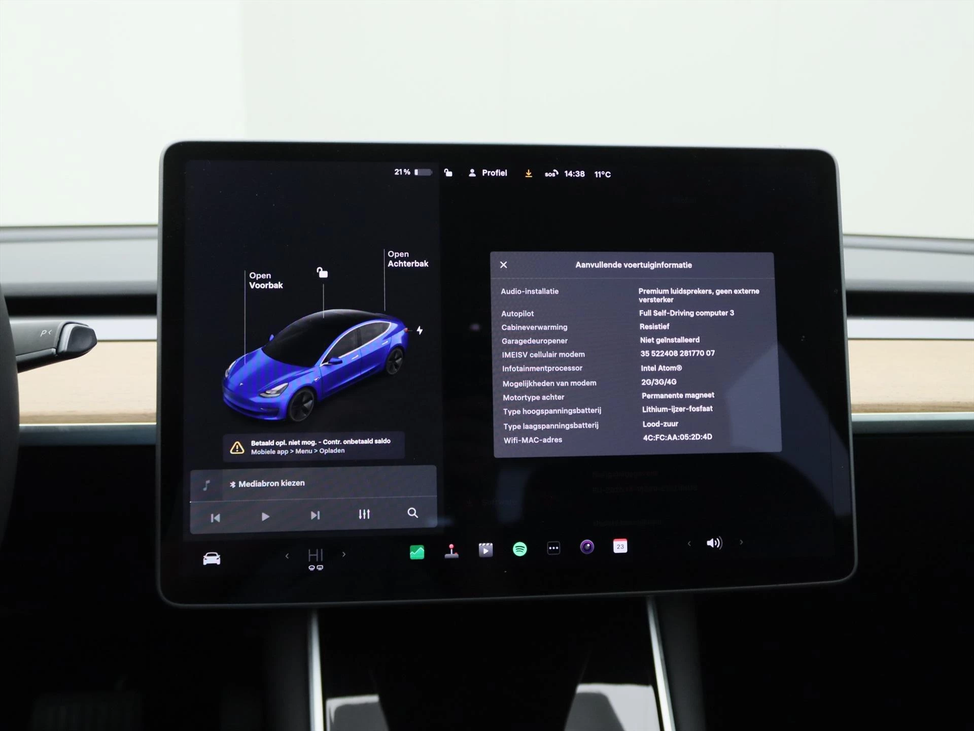 Hoofdafbeelding Tesla Model 3