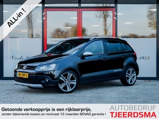 Volkswagen Polo 1.2 TSI Cross | Trekhaak | Origineel NL | Navigatie | Stoelverwarming | Parkeersensoren | Climate Control | Cruise Control | Metallic Lak | Alcantara | Bluetooth | Getint Glas | NAP | 17'' Lichtmetalen Velgen |