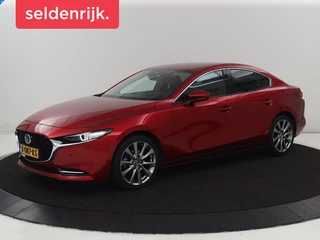 Mazda 3 2.0 e-SkyActiv-X M Hybrid 180 Luxury | Leder |  Head-Up | Stoelverwarming | Trekhaak | Bose Sound | Camera | Carplay | Memory | Adaptive cruise | Navigatie | Full LED | Stuurverwarming | Keyless