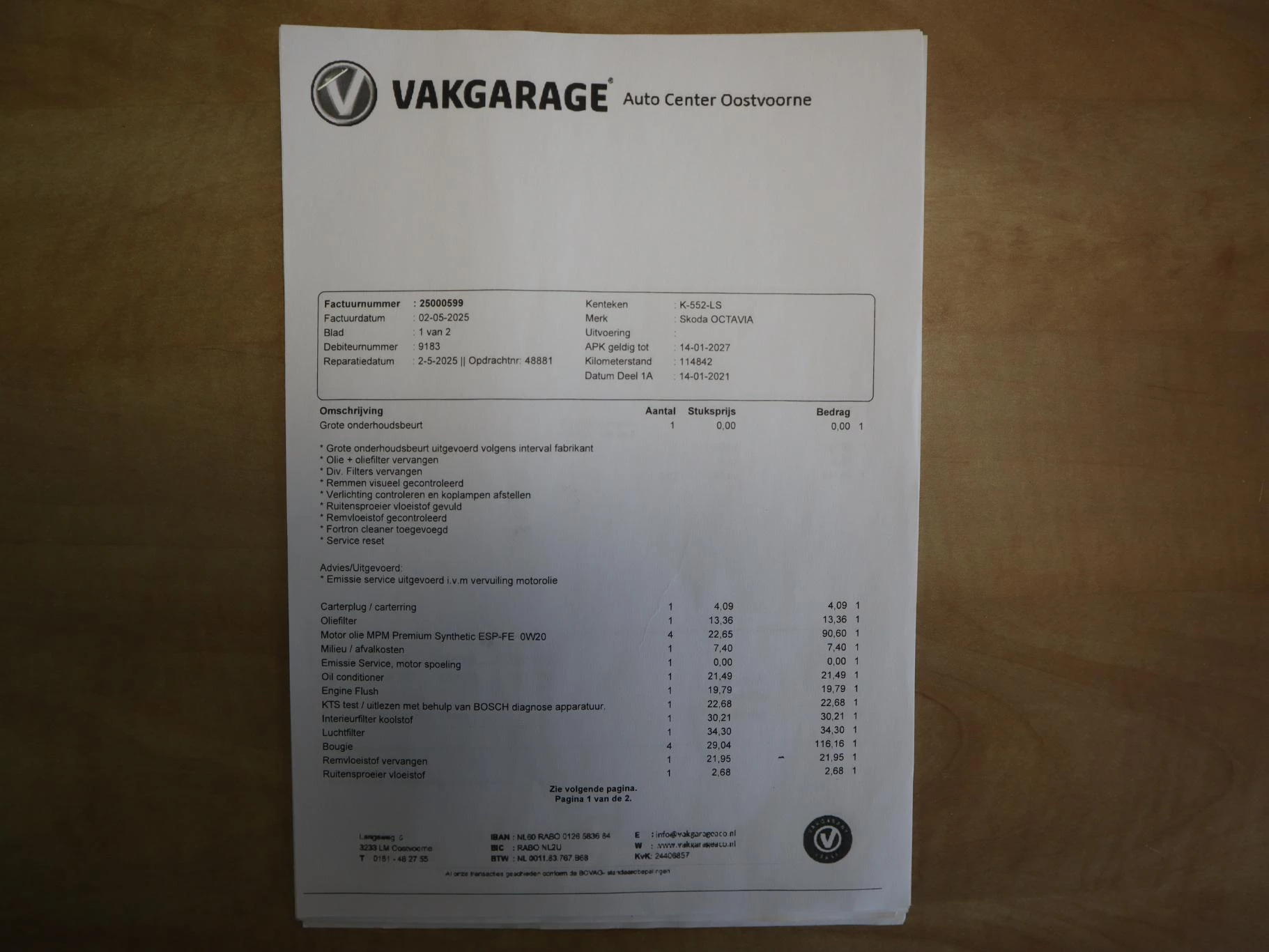 Hoofdafbeelding Škoda Octavia