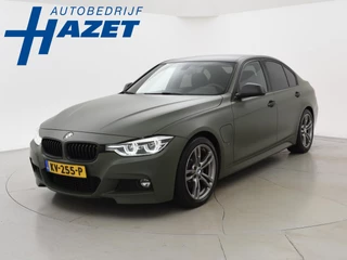 BMW 3-Serie 330e 340 PK M-SPORT *MAT GROEN* + ALCANTARA SPORTSTOELEN / MATRIX LED / OPEN LUCHTFILTER / STOELVERW.