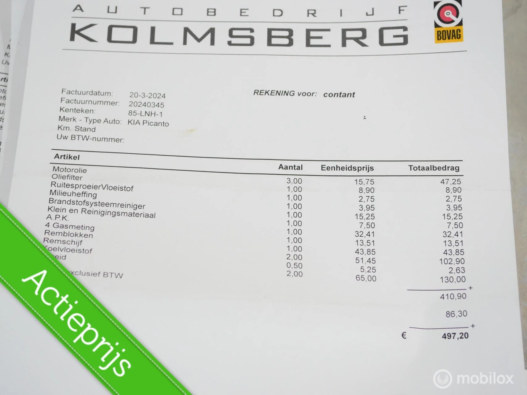 Hoofdafbeelding Kia Picanto