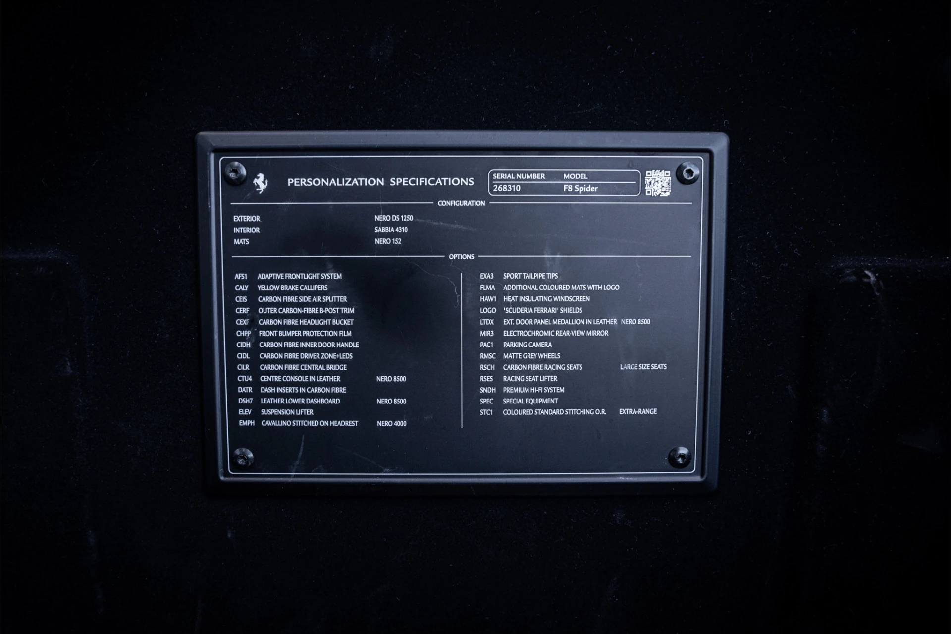 Hoofdafbeelding Ferrari F8 Spider