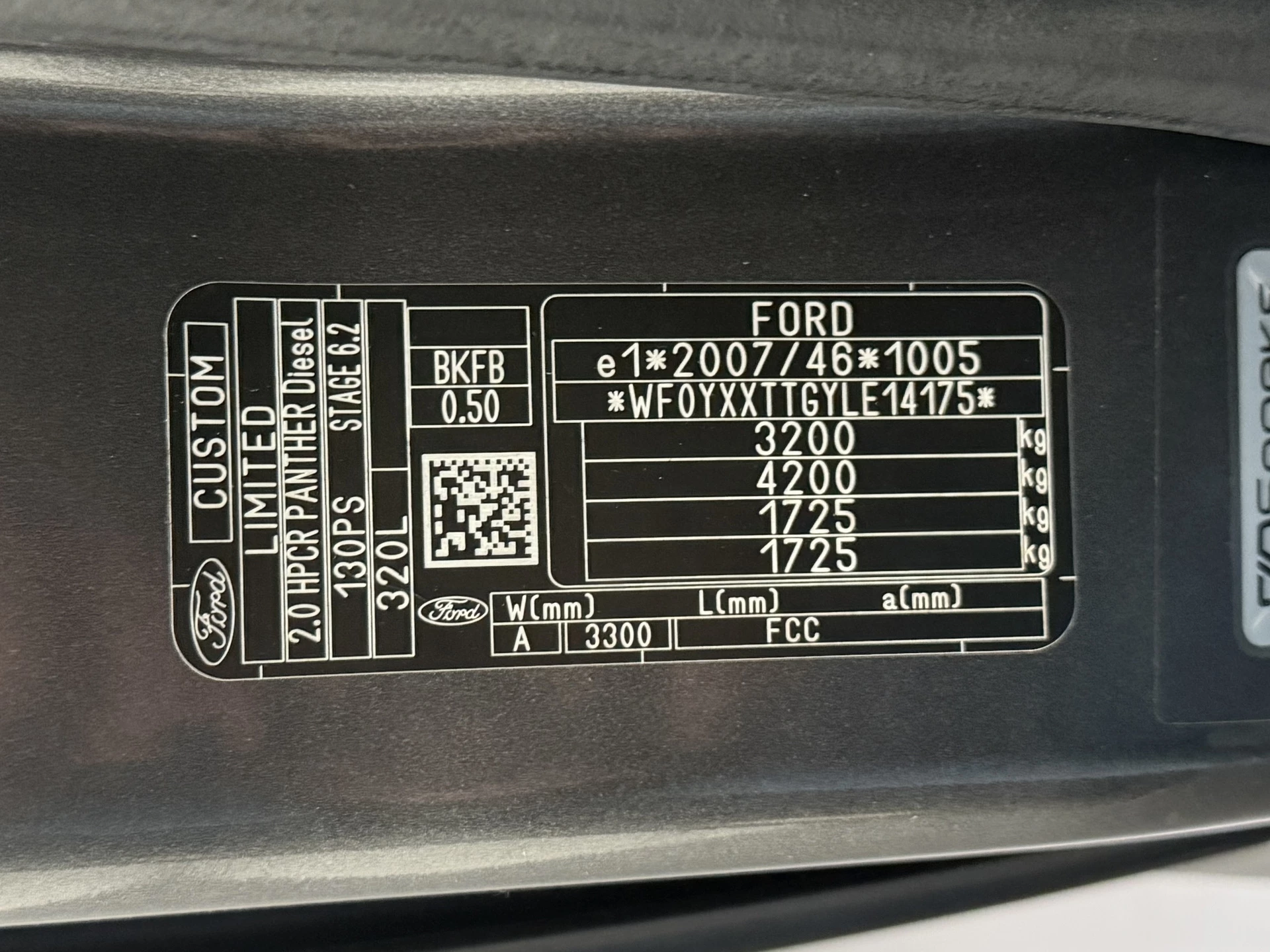 Hoofdafbeelding Ford Transit Custom