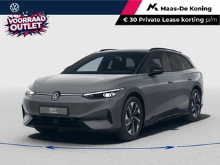Volkswagen ID.7 Tourer Pro Limited Edition 77 kWh accu 286 PK PRIVATE LEASE VANAF €568P/M · Draadloze telefoonlader · 360 camera · verwarmde voorstoelen · Voorraad OUTLET