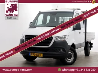 Mercedes-Benz Sprinter 314 CDI 143pk RWD 7G Automaat L2H1 D.C. Open Laadbak Trekhaak 2800kg 03-2020