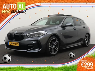 BMW 1 Serie 118i M-Sport Pano-dak H-Leder/Sportstoelen Camera 18'LMV Hifi*
