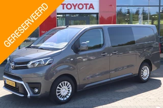 Toyota PROACE Long Worker Dubbel Cabine 2.0 D-4D 177PK PROFESSIONAL AUTOMAAT 2X SCHUIFDEUR KEYLESS CRUISE PARK. SENSOR. STANDKACHEL