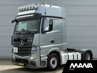 Mercedes-Benz Actros 1851LL 510PK GIGA Space Retarder Hydrauliek Grote brandstoftank Automaat Verstralers Lederen bekleding