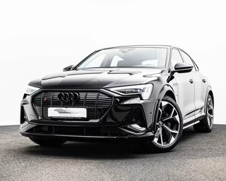 Hoofdafbeelding Audi e-tron Audi e-tron Sportback S Quattro 95 kWh (370kW/503pk) ** MATRIX, EXCL. LEDER, B&O, STOELVENT, MASSAGE, PANO, ** 1e EIG - UNFALLFREI ** ** INFORMEER OOK NAAR ONZE AANTREKKELIJKE FINANCIAL-LEASE TARIEVEN **