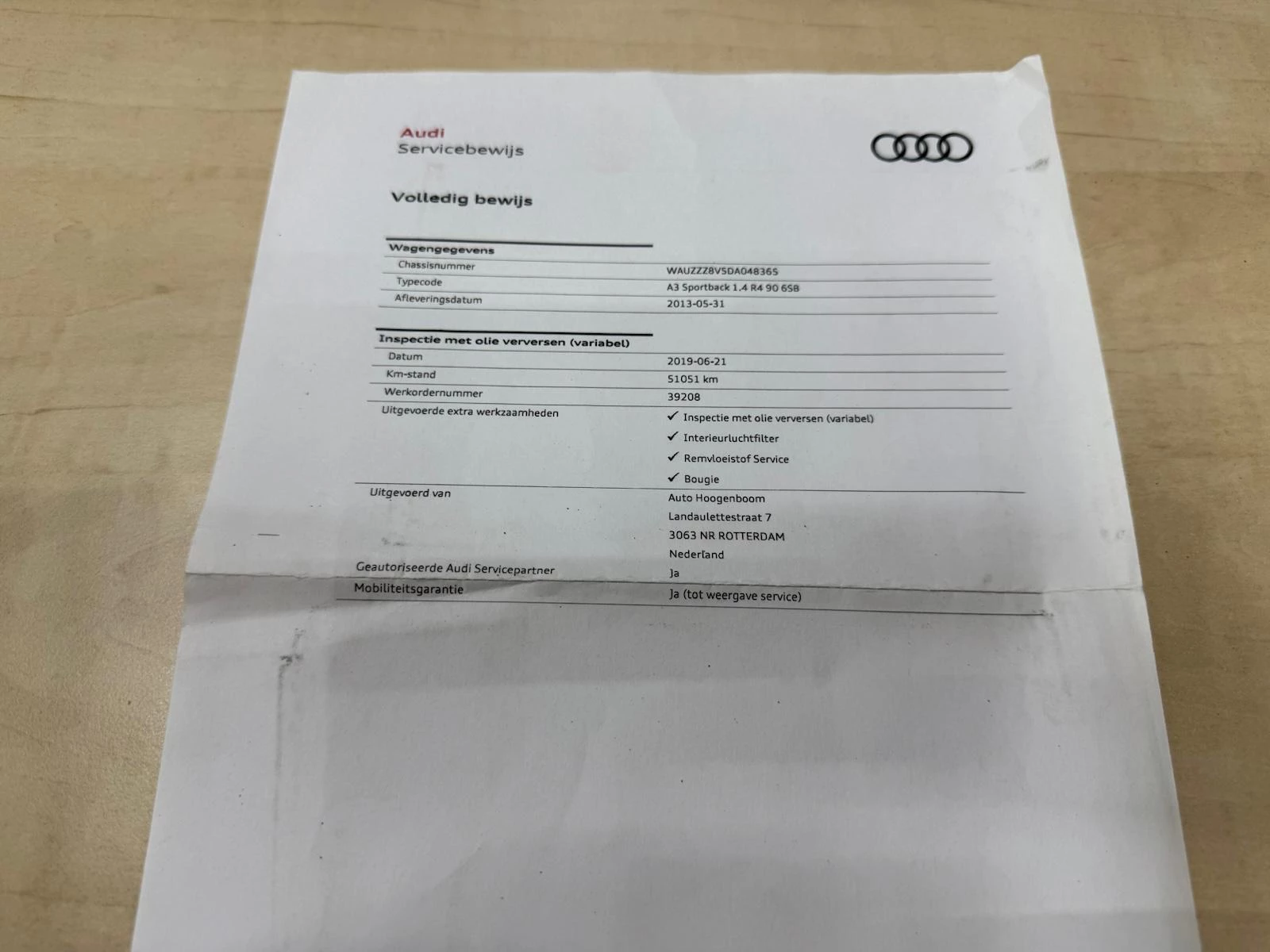 Hoofdafbeelding Audi A3