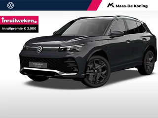 Volkswagen Tiguan R-Line-Edition 1.5 eHybrid 204 pk 6 versn. DSG  · Assistance pakket plus · Black style pakket · Comfort pakket · Design pakket · Trekhaak incl. aanhangermanoeuvreerhulp (trailer assist) ·