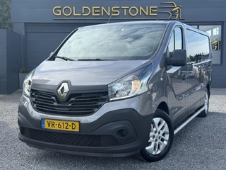 Renault Trafic 1.6 dCi T29 L2H1 DC Comfort Energy Dubbele Cabine,Navi,Trekhaak,Camera,Pdc,6 Bak,120pk,Sidebars,Nieuwe Apk bij Aflevering