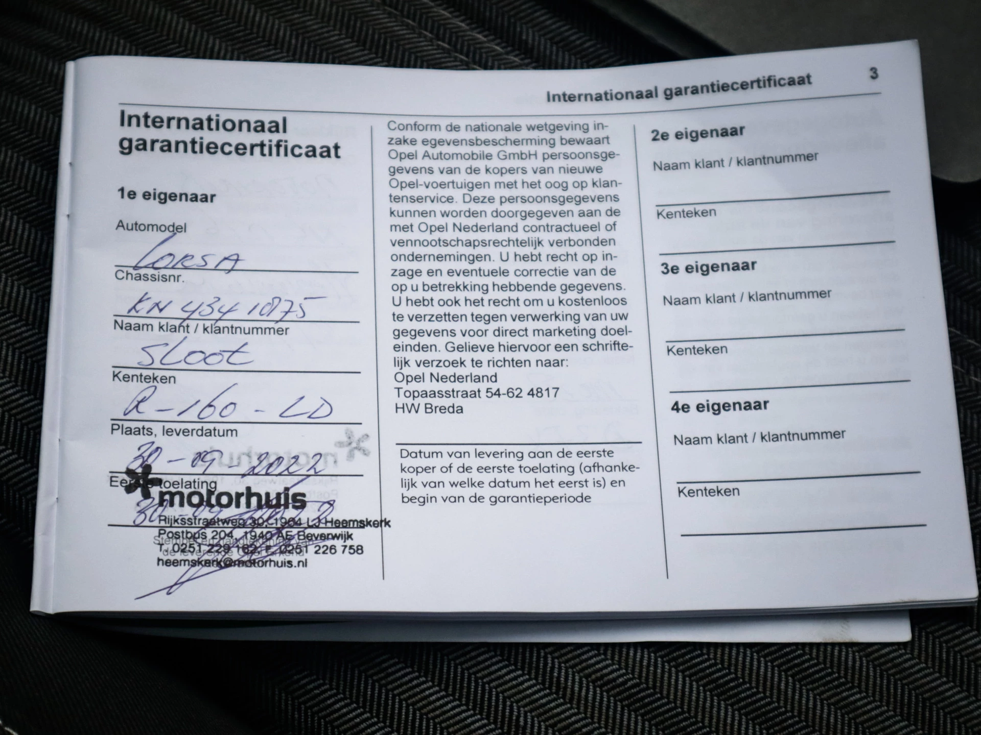 Hoofdafbeelding Opel Corsa