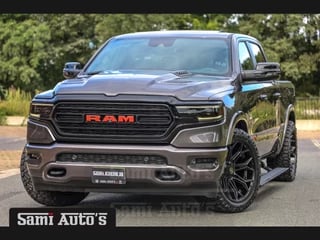 Dodge Ram 1500 LIMITED NIGHT | VIRTUAL | XB9 | LPG + COVER | BOM EN BOM VOL | 5.7 V8 HEMI 402PK | 4X4 | CREWCAB DC | 5 PERSOONS BEDRIJFSAUTO | DUBBELE CABINE | VOORRAAD NR  2139 - 4169  | MET LPG EN GARANTIE EN BAKFLIP COVER EN HEAD-UP |