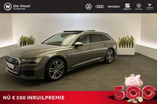 Audi A6 Avant 50 TFSI e 299pk S tronic quattro S-line edition | S line, Park Assist, Panoramadak, Trekhaak Zwenkbaar |