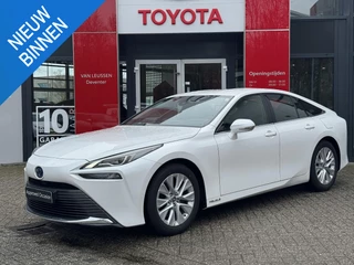 Hoofdafbeelding Toyota Mirai Toyota Mirai Dynamic DYNAMIC FUEL CELL KEYLESS JBL-AUDIO STOELVERWARMING APPLE/ANDROID CLIMA CAMERA AD-CRUISE REGENSENSOR