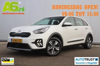Kia Niro 1.6 GDi Hybrid DynamicLine Half Leder Navigatie Achteruitrijcamera Adaptive Cruise Carplay Android