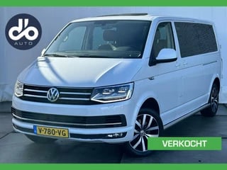 Volkswagen Transporter 2.0 TDI 204pk DSG AUTOM. L2H1 DUBBEL CABINE Highline OPEN DAK I FULL LED I 18" LMV 2x SCHUIFDEUR I VOL LEER I ORG. NL + NAP