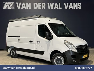 Opel Movano 2.3 CDTI 145pk L2H2 Euro6 Airco | Imperiaal | Trap | Camera | Navigatie | 2500kg Trekhaak Cruisecontrol, Parkeersensoren, Bijrijdersbank