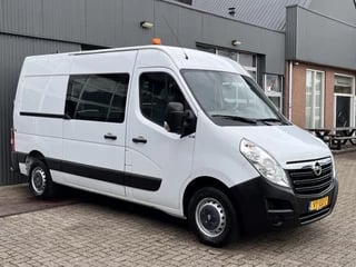 Opel Movano 2.3 CDTI L2H2 Airco Cruise controle Trekhaak 2500kg Kastinrichting Omvormer Achterruitrij camera Telefoonverbinding 1e eigenaar Euro 5 Bpm vrij