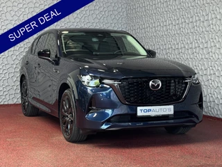 Mazda CX-60 2.5 E-SKYACTIV PHEV HOMURA NIEUWE AUTO LEER 360CAM STOEL.VERW/KOELING BOSE 4WD 03/2025