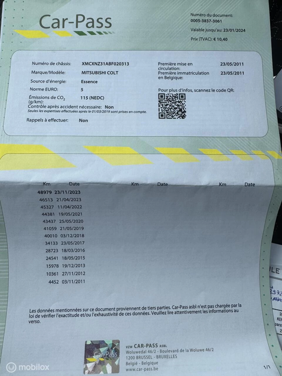 Hoofdafbeelding Mitsubishi Colt