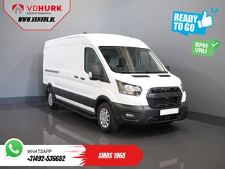 Ford Transit 350 2.0 TDCI 130 pk Aut. L3H2 Trend BPM VRIJ/ Carplay/ Camera/ Cruise/ PDC V+A/ DAB/ Airco